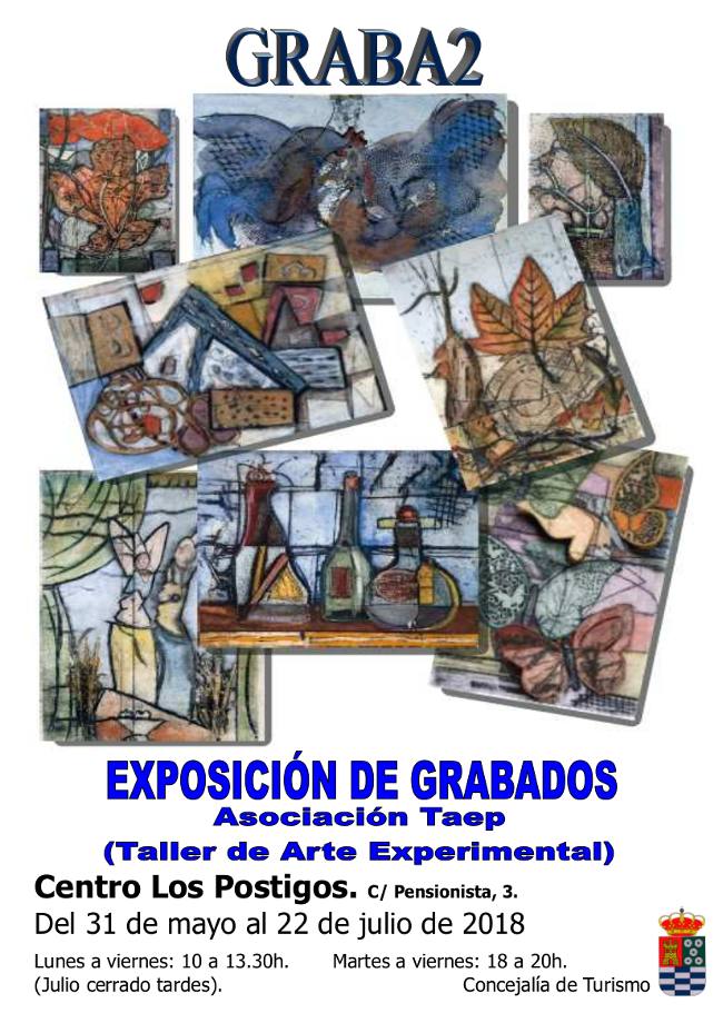 Exposicin GRABA2 de Asociacin TAEP-Centro Los Postigos-Molina-31may-22julio18-CARTEL.jpg